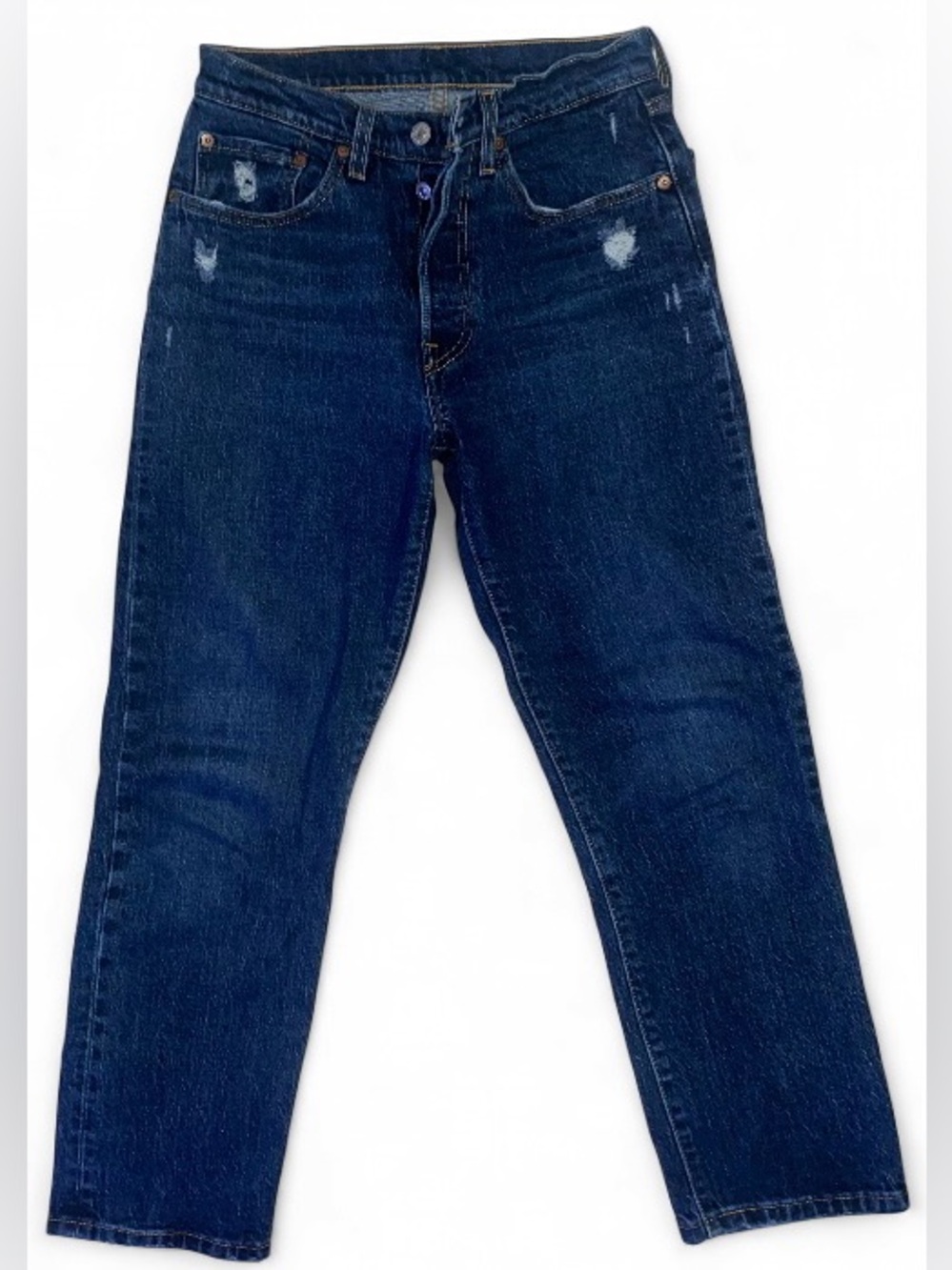 Levi’s 501 Women’s Dark Blue High Rise Denim Jeans